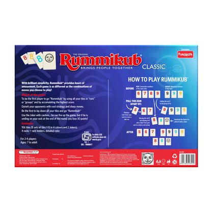 Funskool Rummikub Classic | Box Back