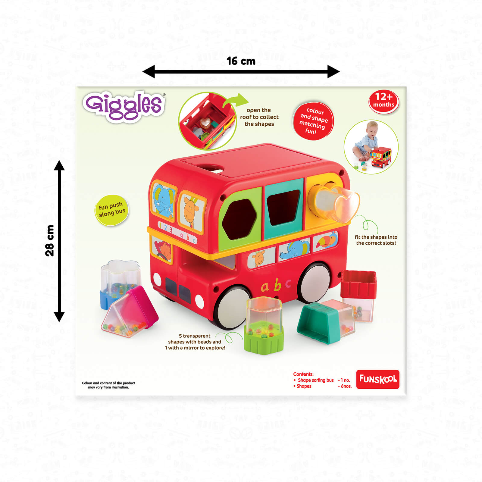 Shape Sorting Bus | Shapes Detail