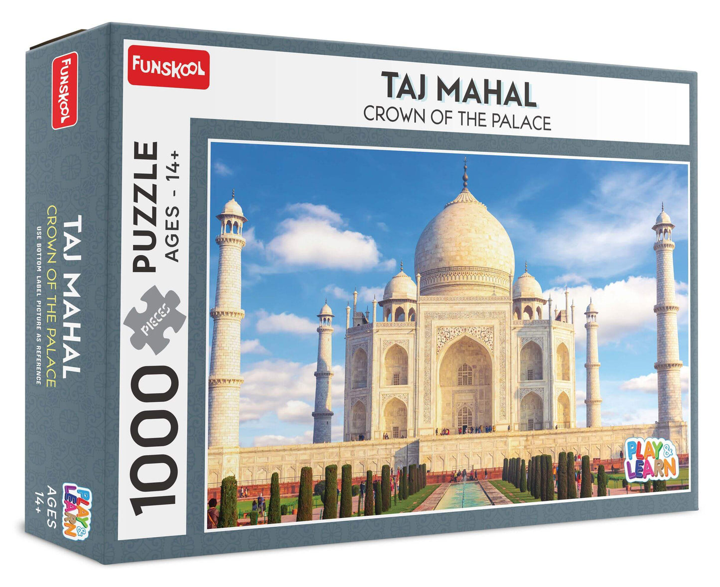 Funskool Taj Mahal Jigsaw Puzzle | 1000 Pieces Stress Relief