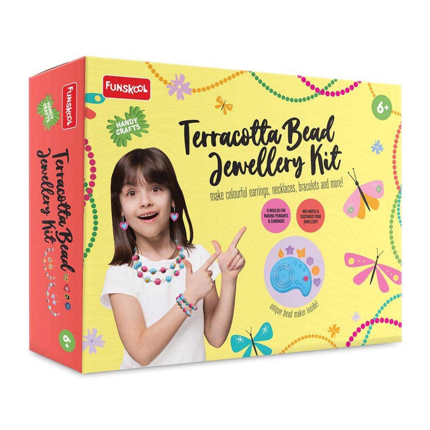 Funskool Terracotta Bead Jewellery Kit | DIY Craft Kit