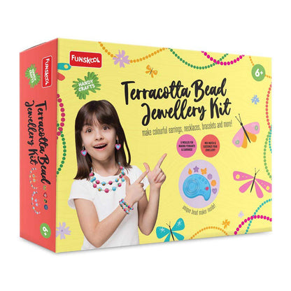Funskool Terracotta Bead Jewellery Kit | DIY Craft Kit