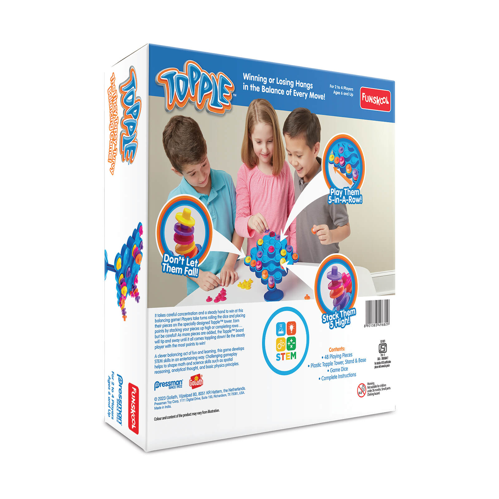 Funskool Topple | Tower Detail
