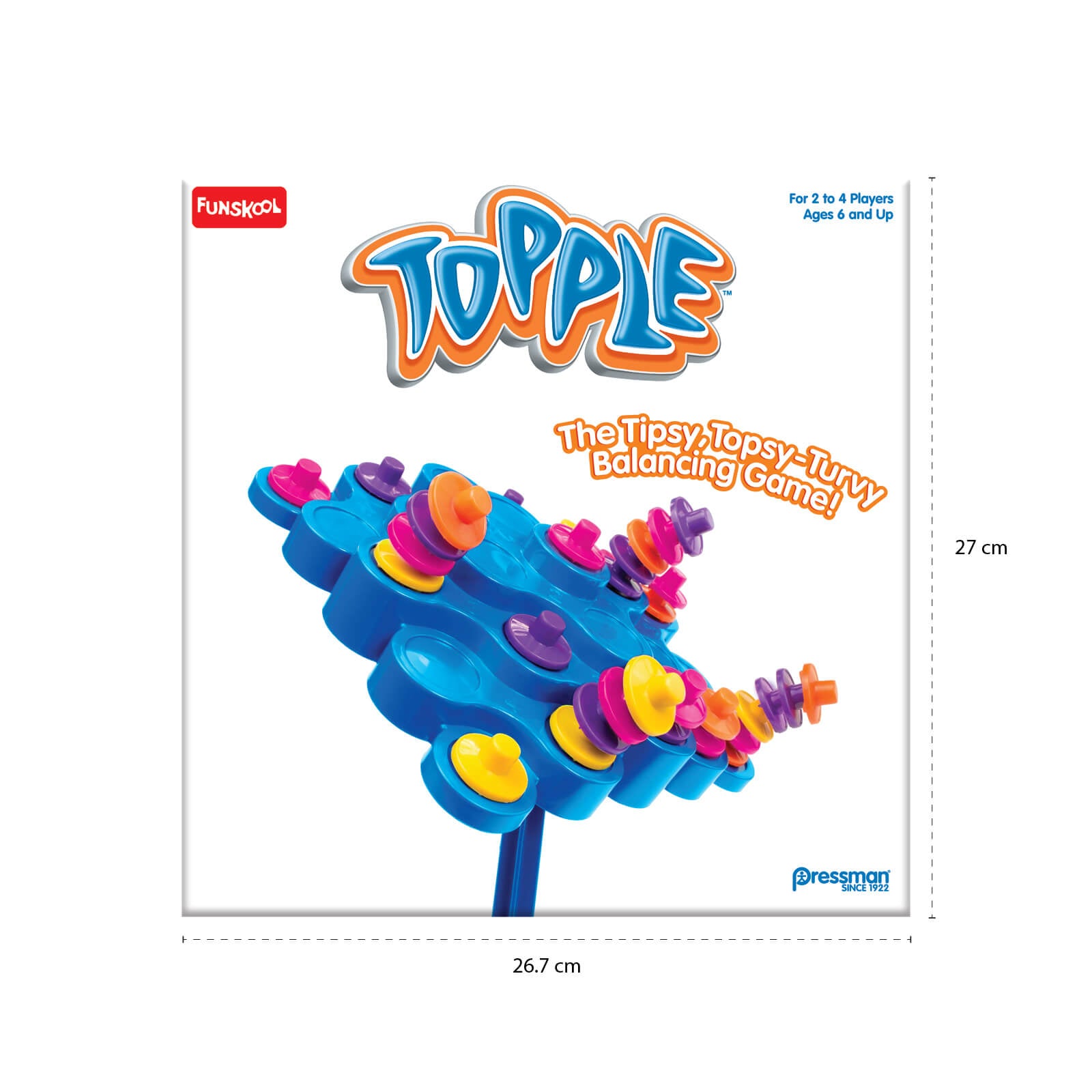 Funskool Topple | Packaging View