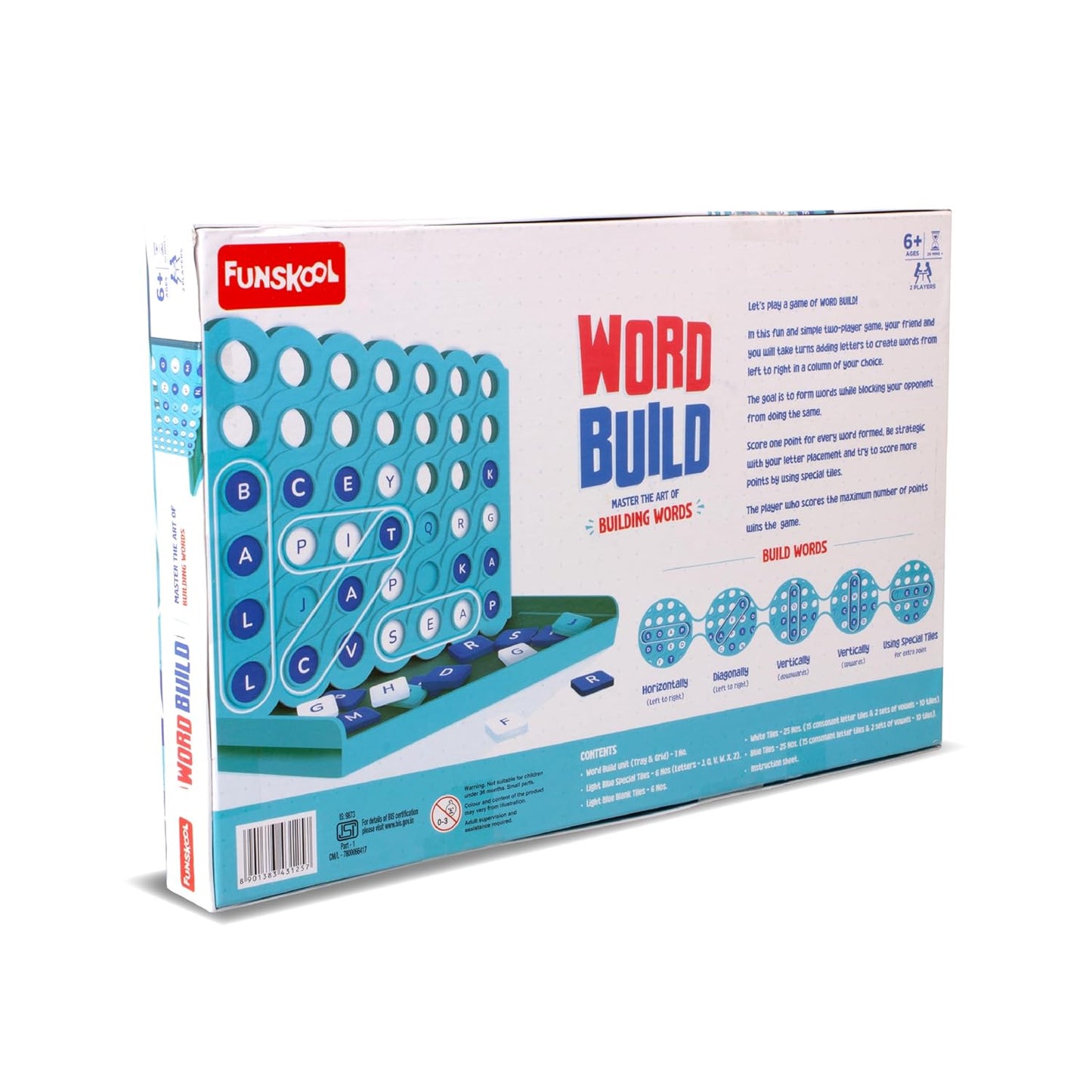 Funskool Word Build | Tiles Detail