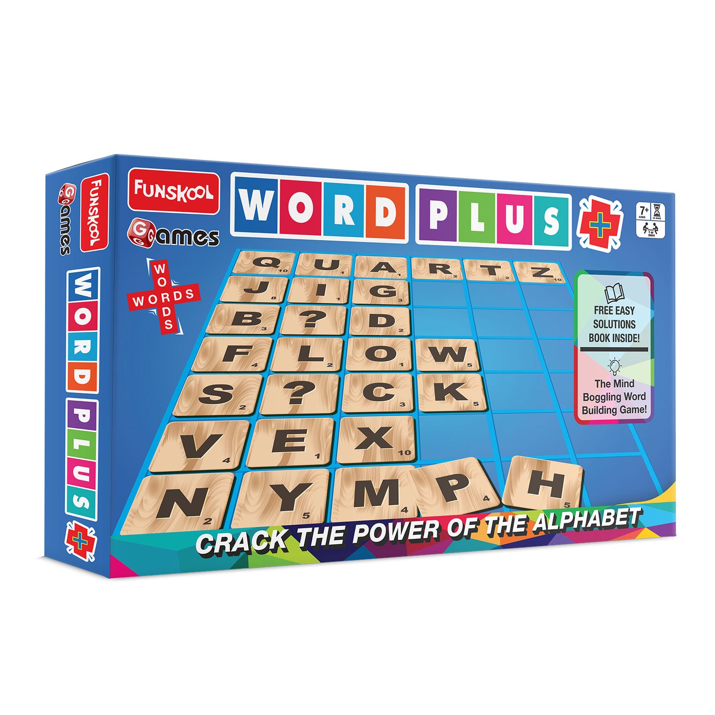 Funskool Word Plus Game | Tiles Detail