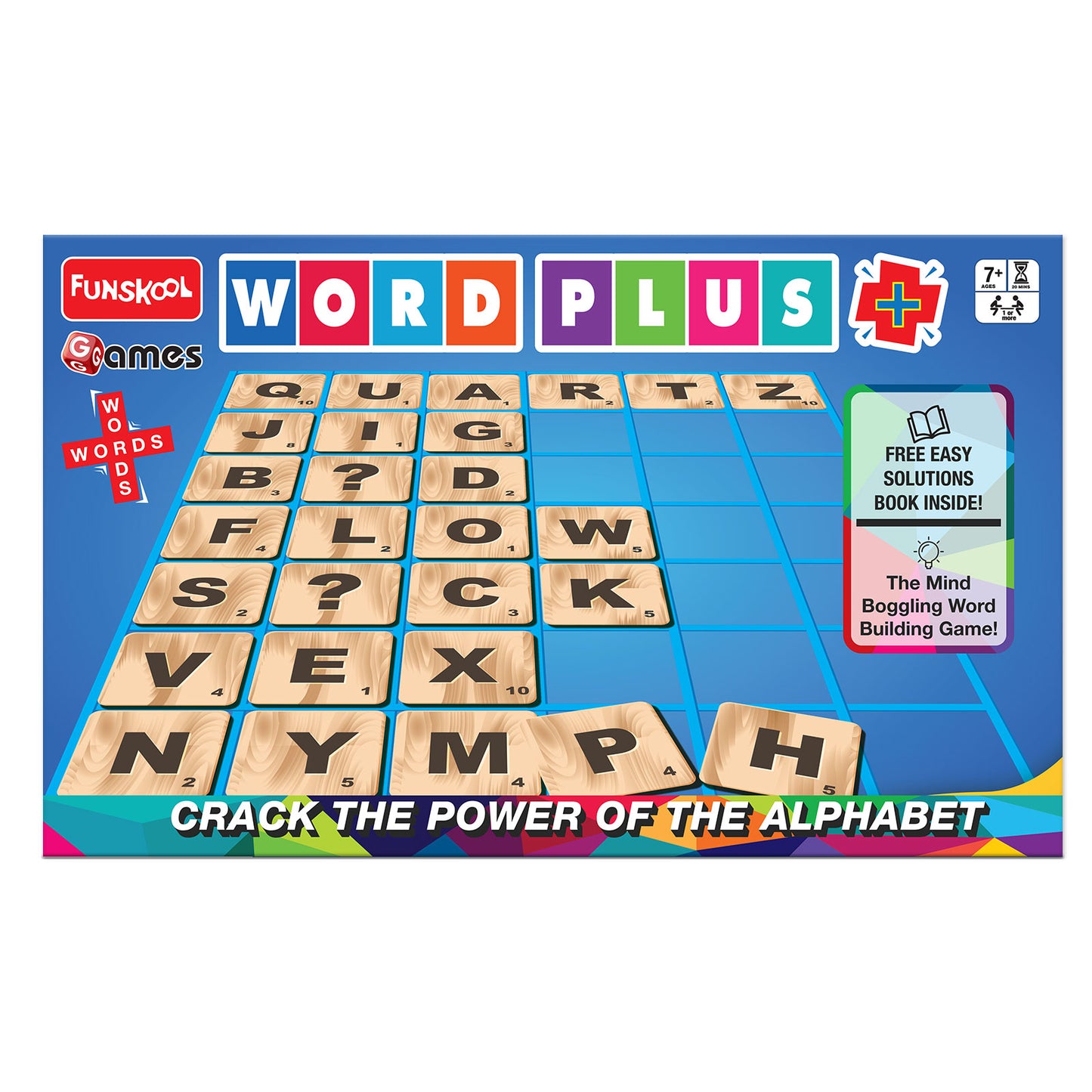 Funskool Word Plus Game | Vocabulary Building Board Game