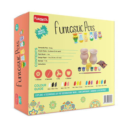 Funskool Funtastic Pots Multi-Colour Plastic Creative Toy Play Set