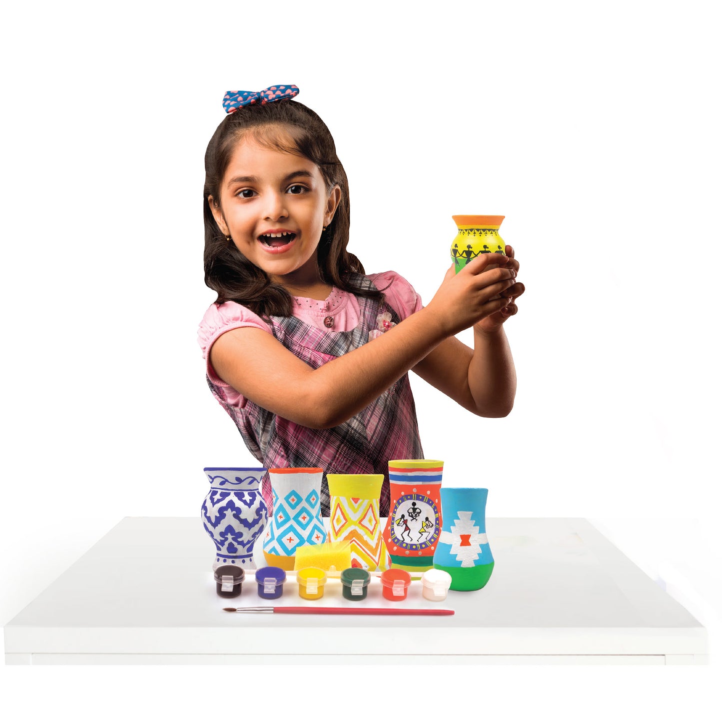 Funskool Funtastic Pots Multi-Colour Plastic Creative Toy Play Set
