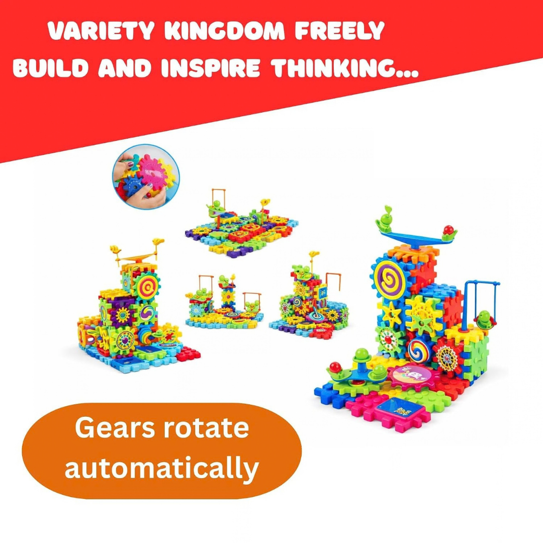 Gears & Building Blocks Toy
