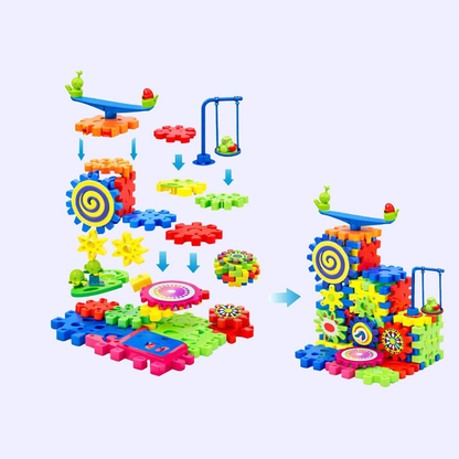 Gears & Building Blocks Toy