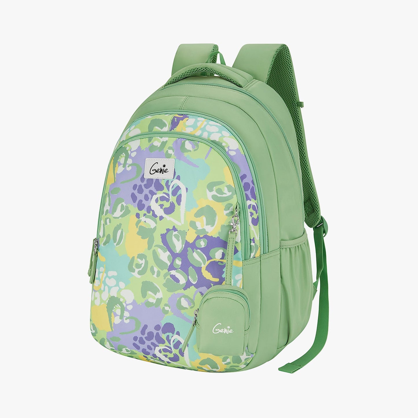Genie Laena 36L Ash Green School Backpack with 1 Year Warranty
