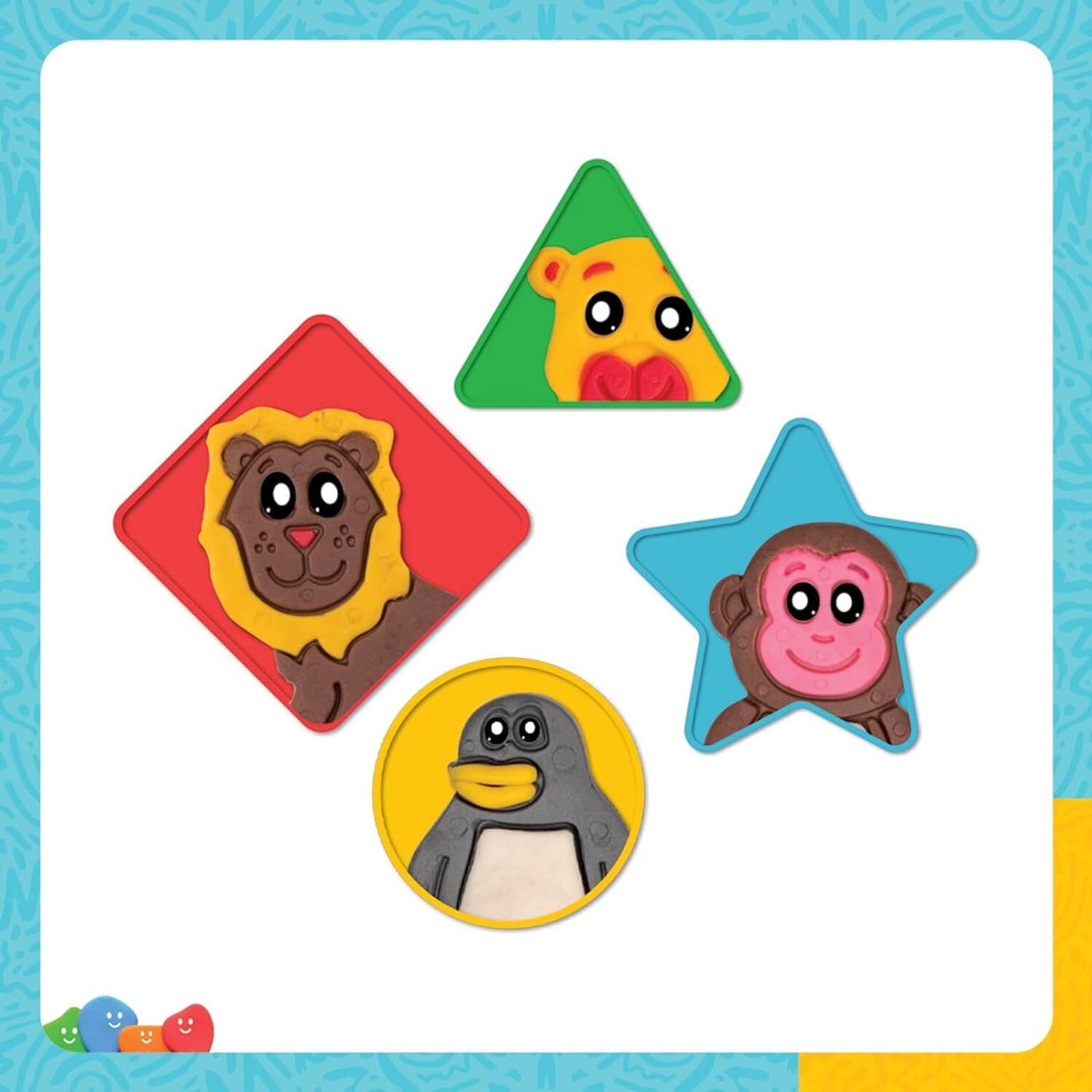 Funskool Fundough Ultimate Gift Set: 5 Tubs, 12 Cutters, Extruder Fun