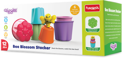 Giggles Bee Blossom Stacker | Packaging View