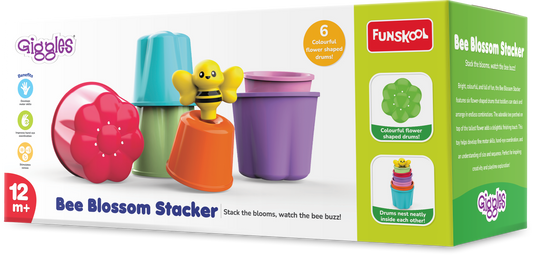 Giggles Bee Blossom Stacker | Packaging View
