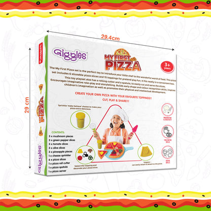Giggles Kitchen Pizza Playset | Pieces Detail
