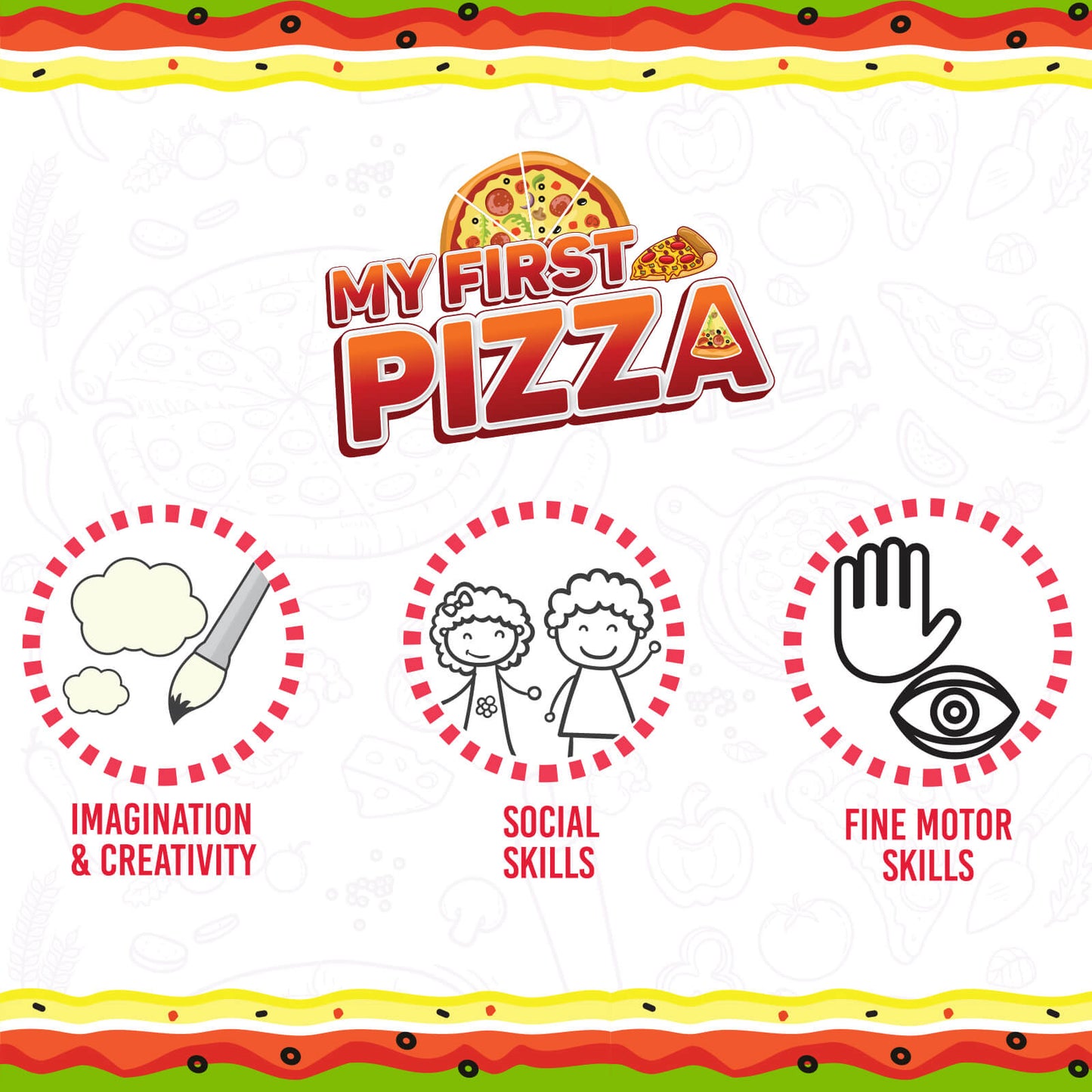 Giggles Kitchen Pizza Playset | Child Playing