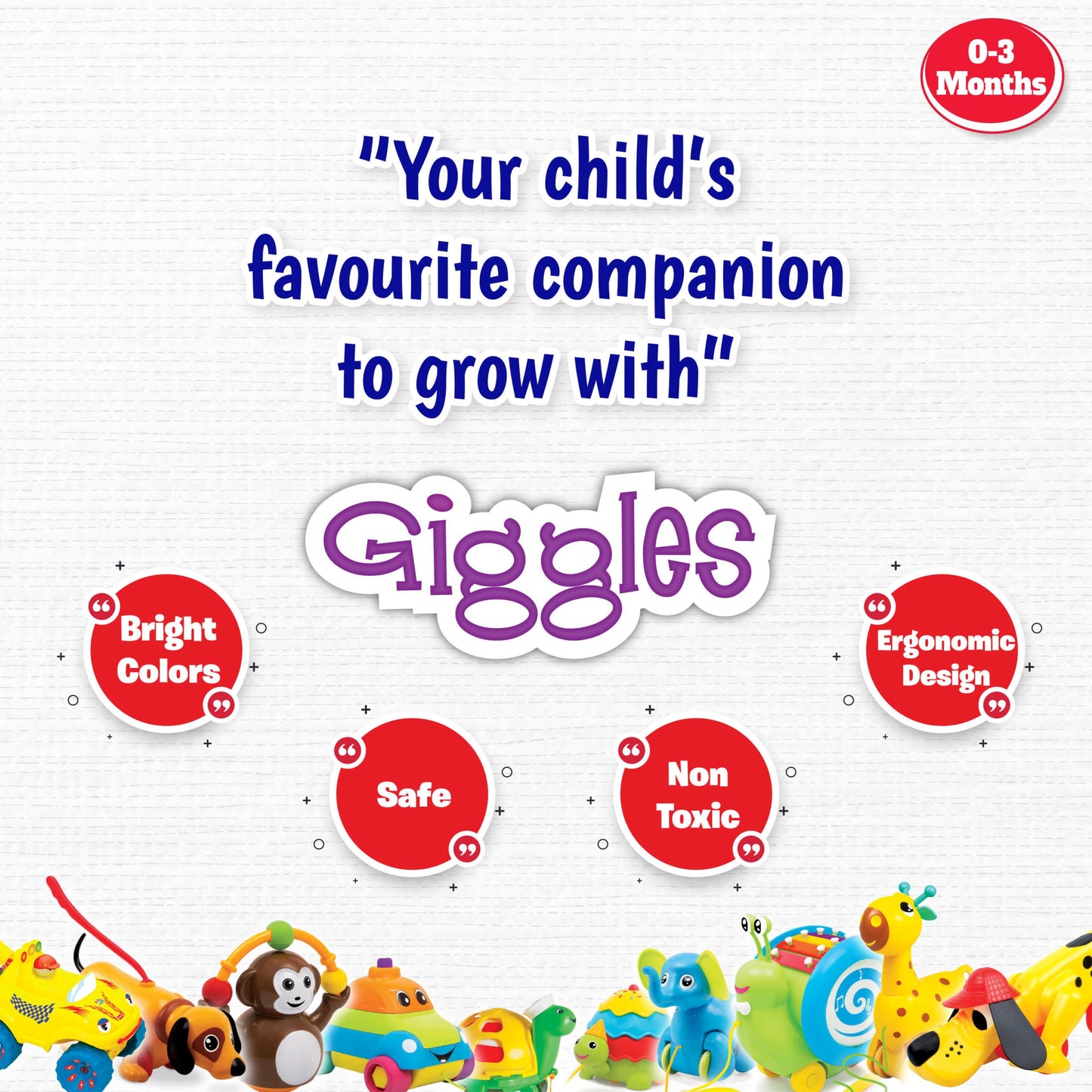 Giggles Nuts & Bolts Toy Set | Packaging View