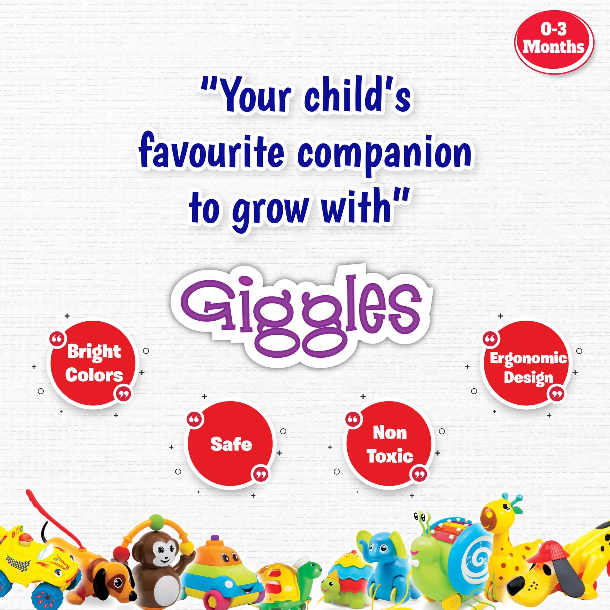 Giggles Nuts & Bolts Toy Set | Packaging View