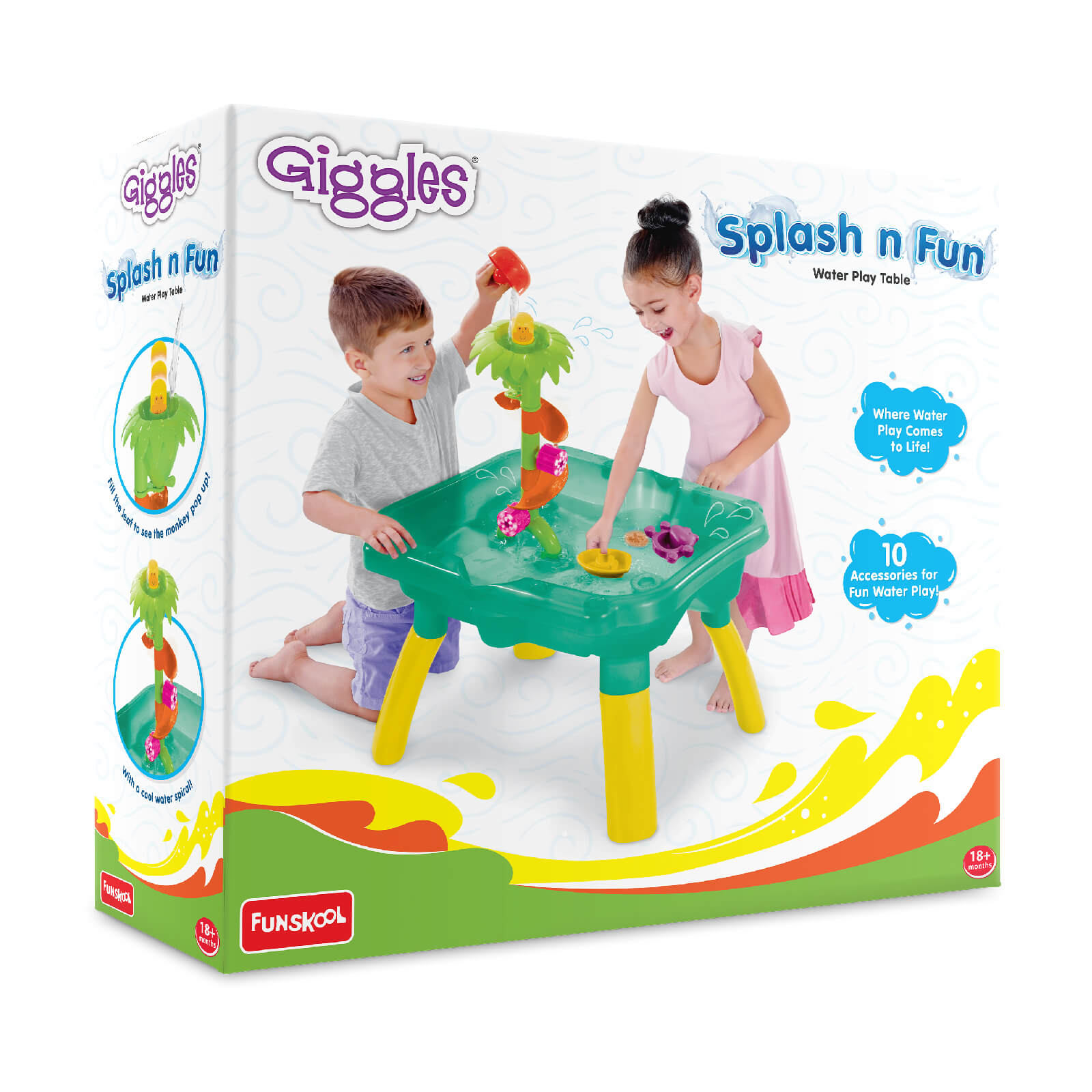 Giggles Water Play Table | Outdoor Setup