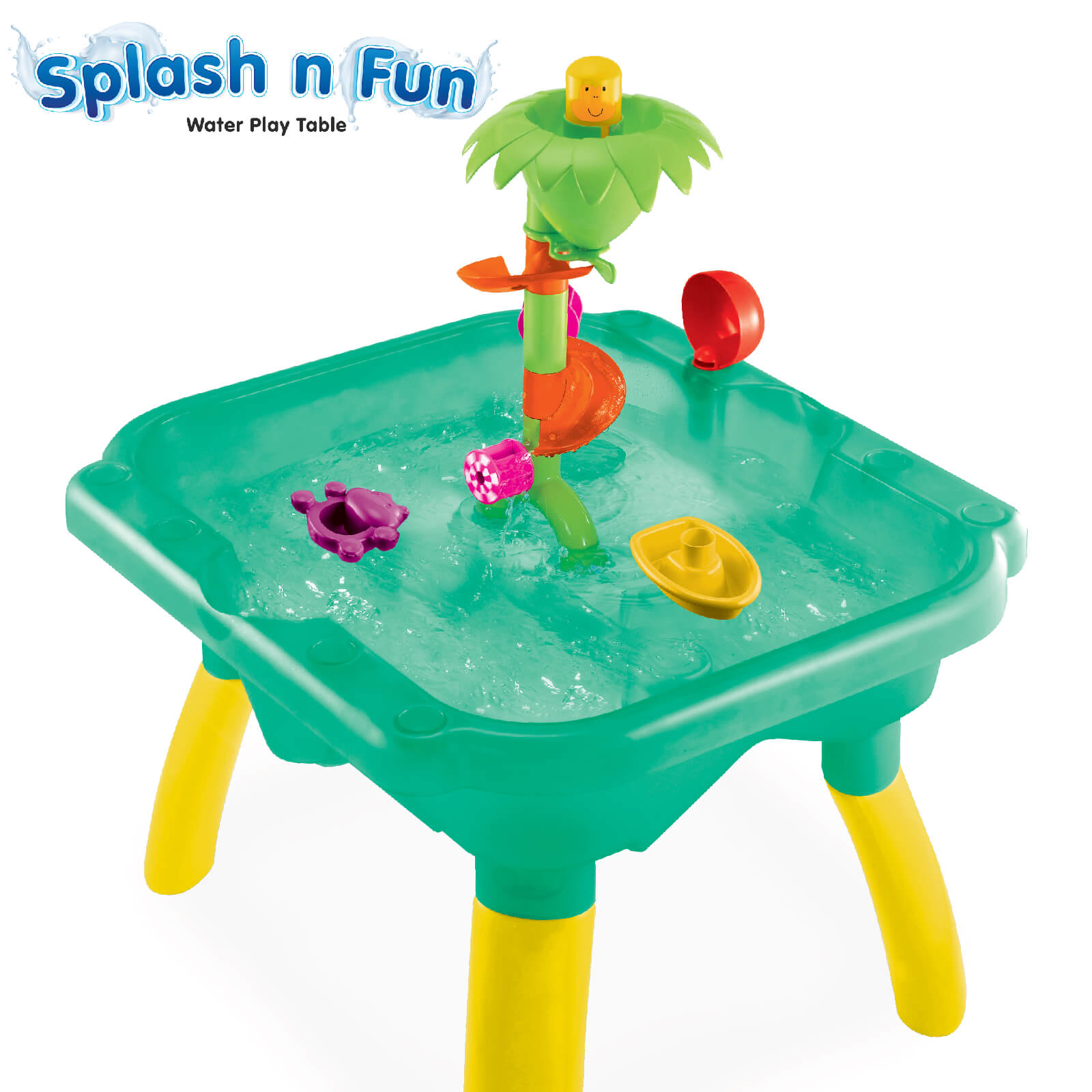 Giggles Outdoor Water Play Table | Splash n Fun Interactive