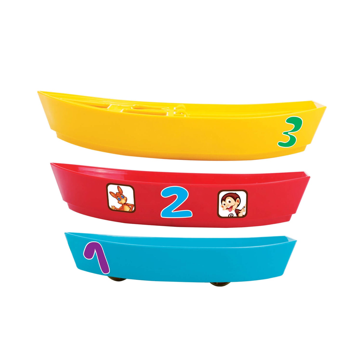 Giggles Stacking Boat | Compartments Detail