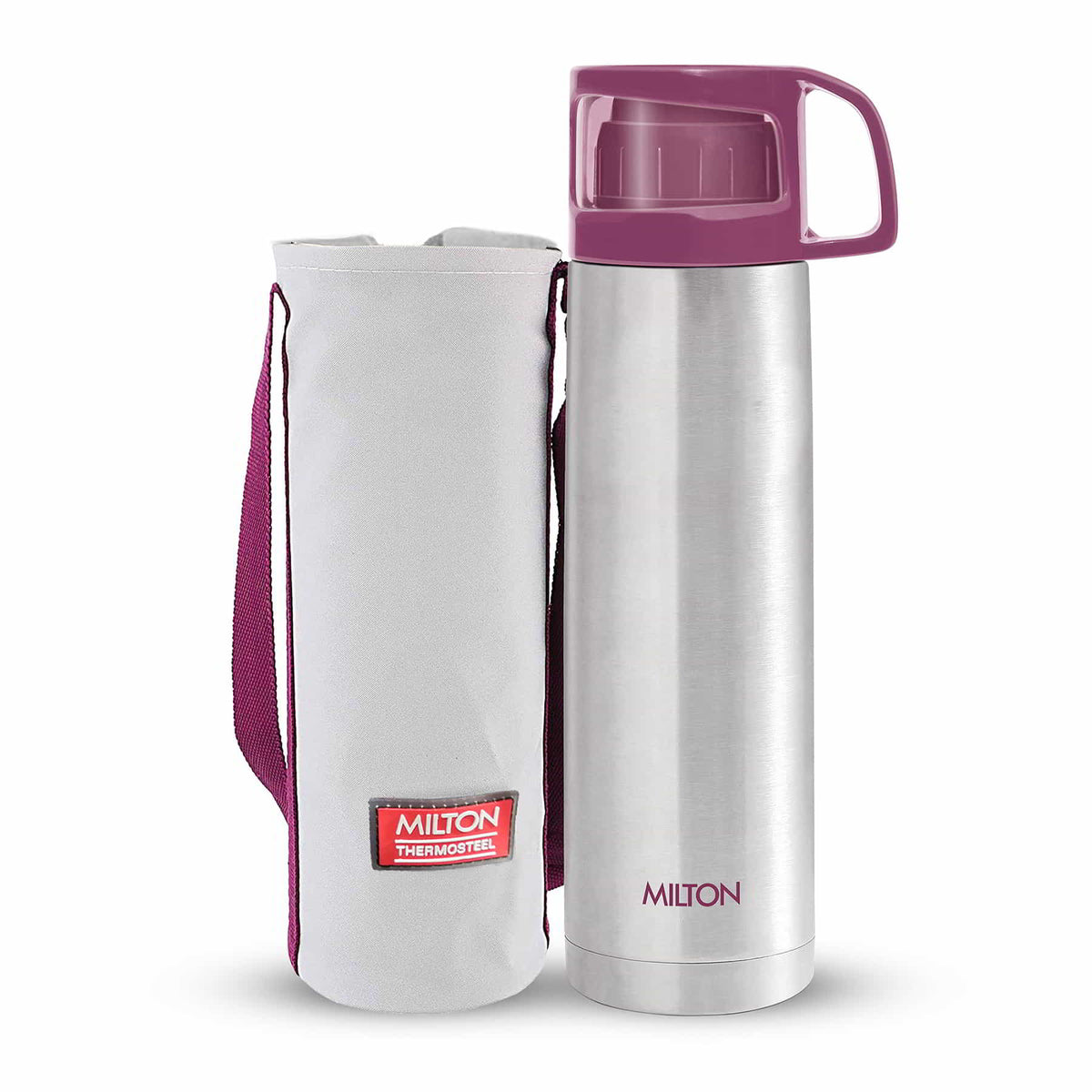 Milton Glassy Thermosteel Insulated Water Bottle