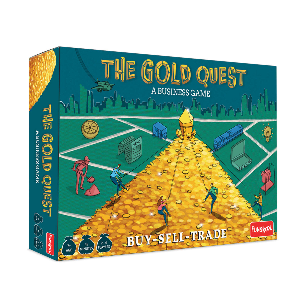 Funskool Business The Gold Quest Game
