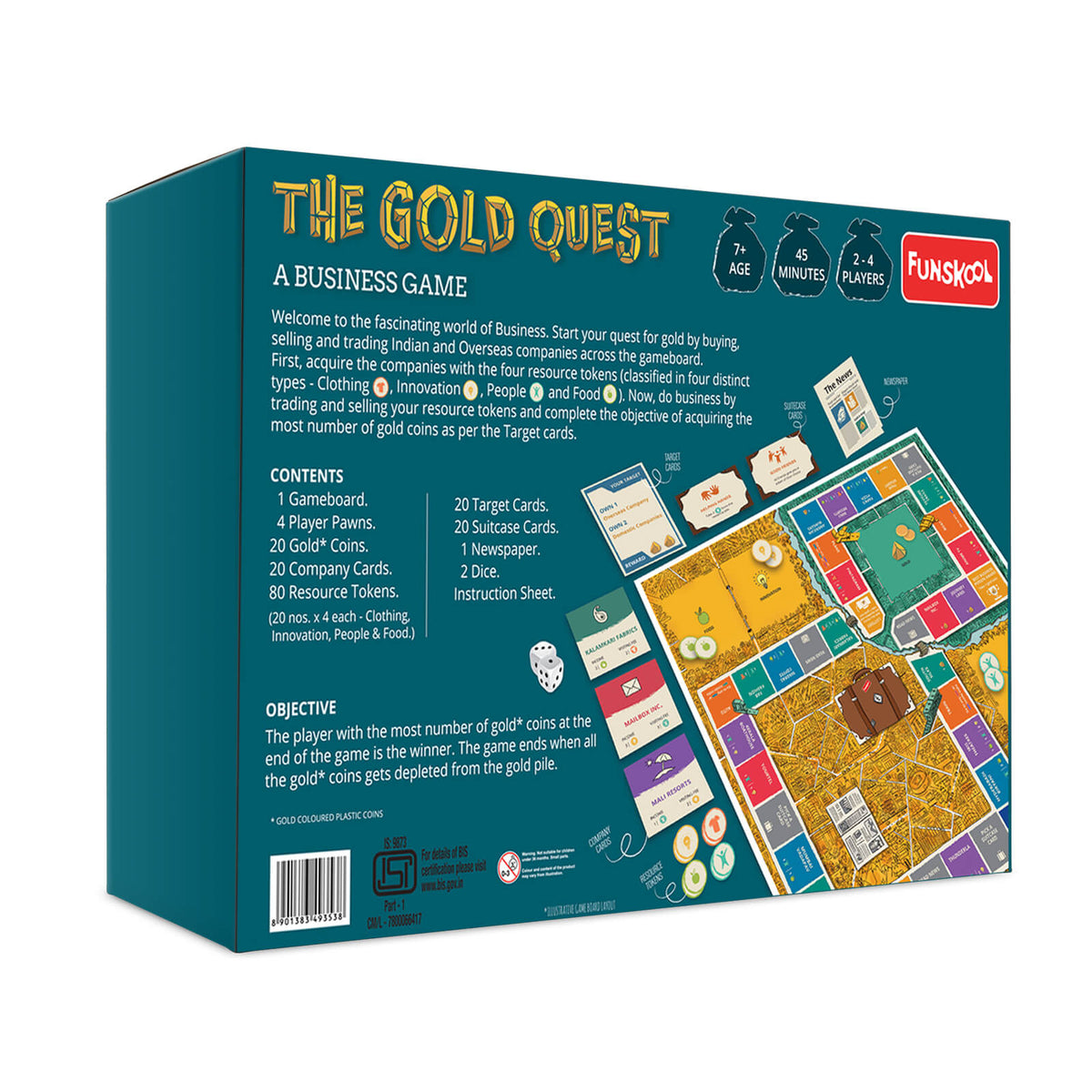 Funskool Business The Gold Quest Game