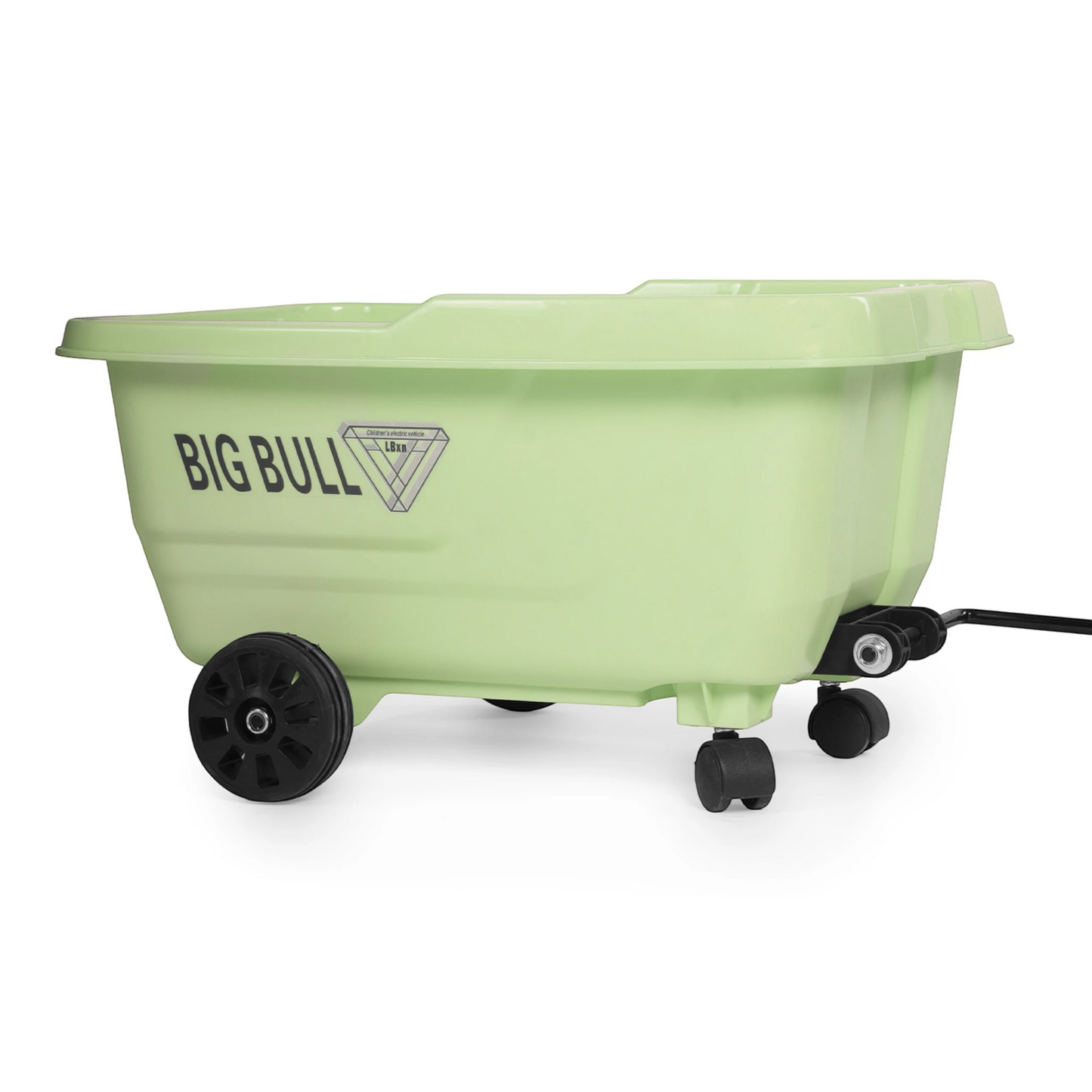 Toy House EV NIU Ride-On Scooter with Trailer for Kids EV06-Green - Age 3+