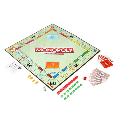 Hasbro Monopoly India Edition: Fast-Dealing Property Trading Family Board Game