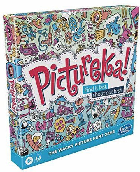 Hasbro Gaming Pictureka! Visual Seek & Find Fast-Paced Family Board Game