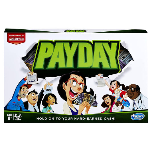 Hasbro Monopoly Pay Day Strategy Board Game for Kids and Families