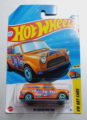 Hot Wheels '67 Austin Mini Van – Orange | HW Art Cars