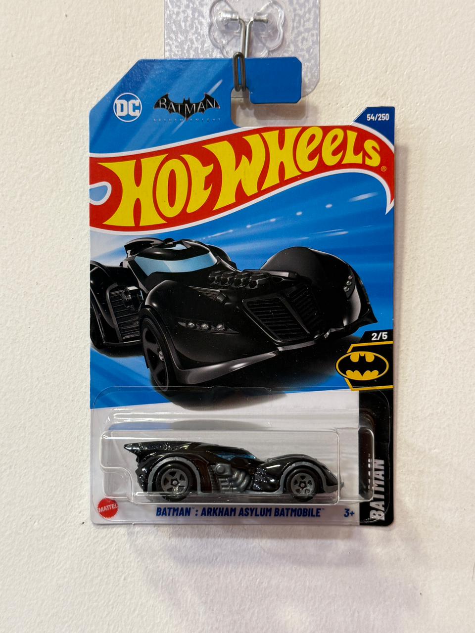 Hot Wheels Arkham Asylum Batmobile | Die-Cast Collectible