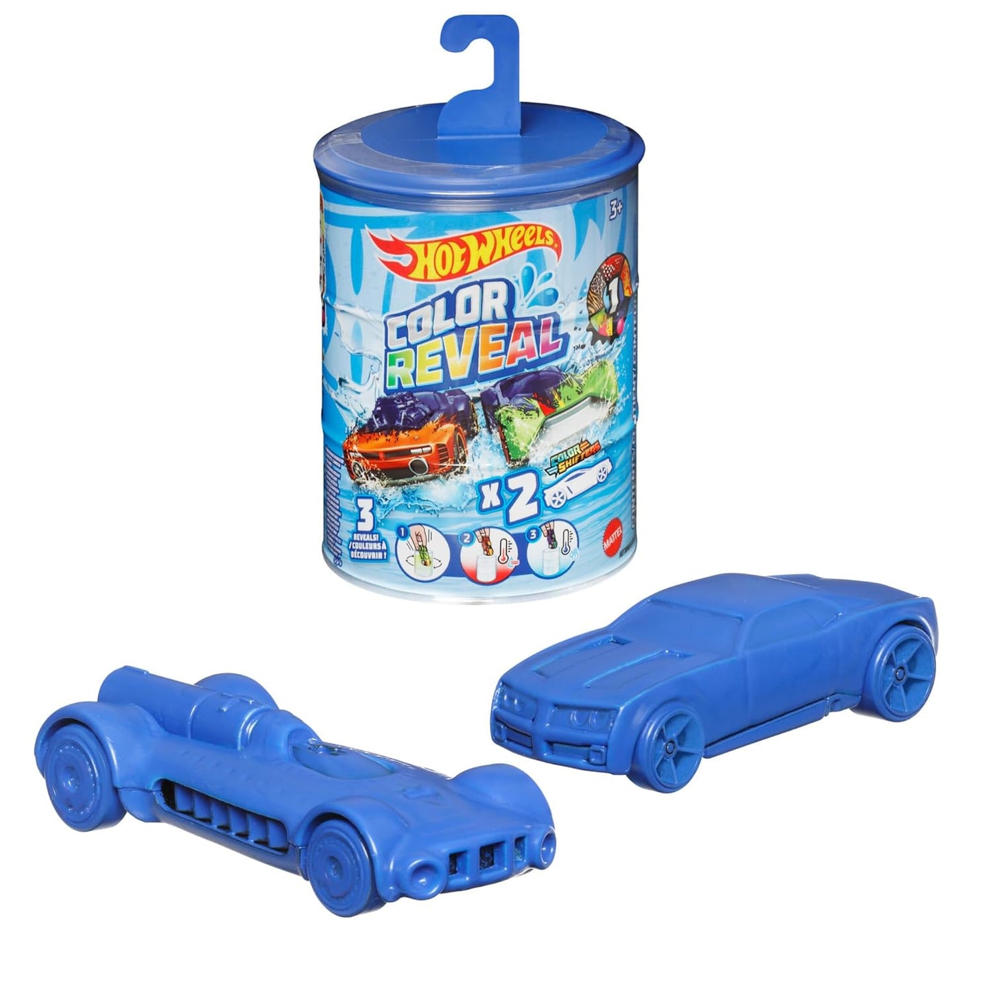 Hot Wheels Color Reveal 2-Pack | Mystery Reveal Toy Cars