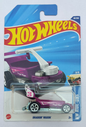 Hot Wheels Draggin Wagon – Purple | HW Ride-Ons Die-Cast