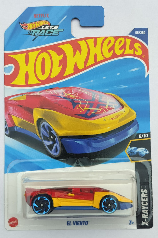 Hot Wheels El Viento | X-Raycers Die-Cast Sporty Car