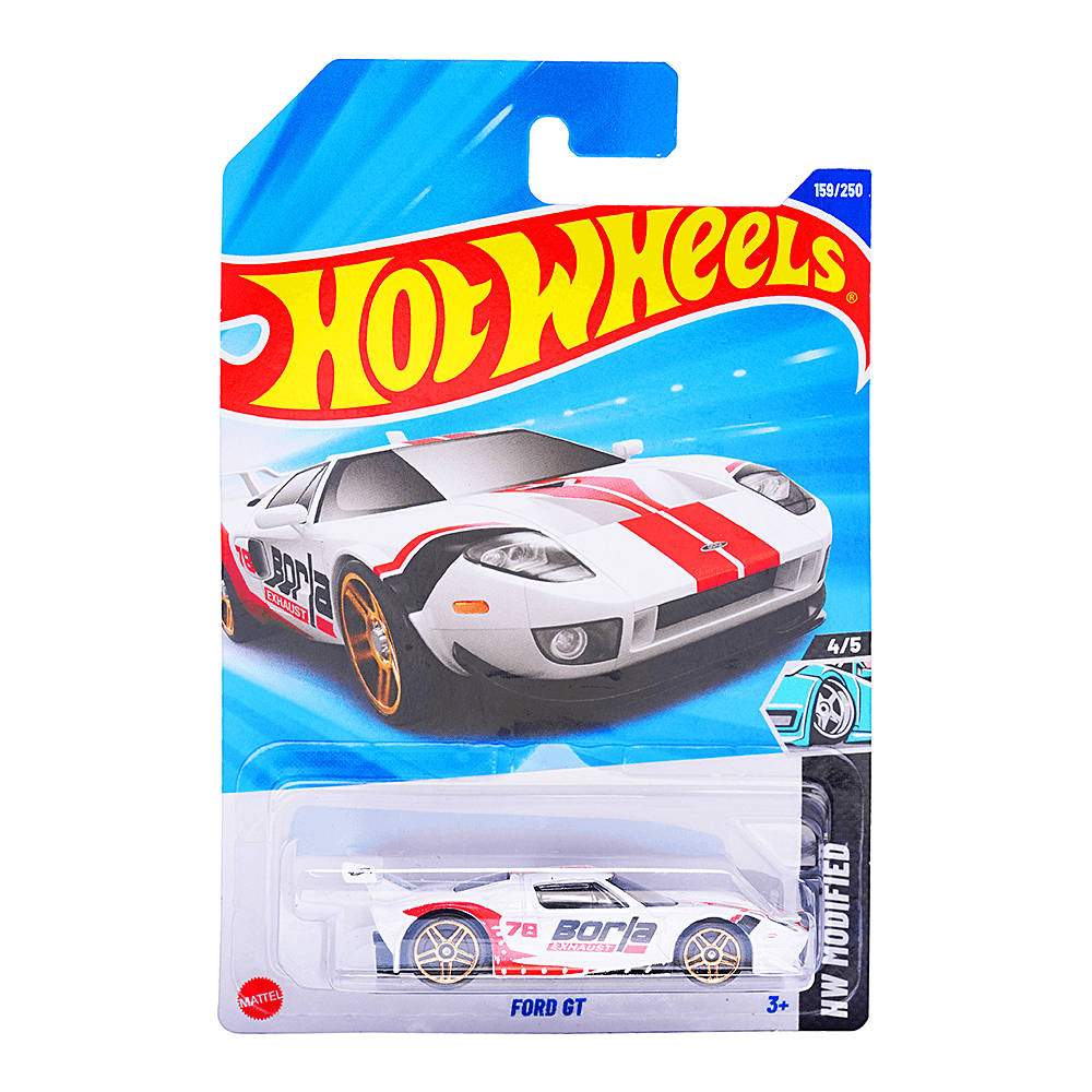 Hot Wheels Ford GT Toy Car for Kids and Collectors