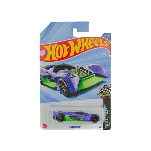 Hot Wheels Futurismo | Die-Cast Racing Car Purple Green