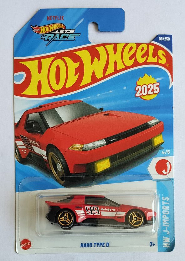 Hot Wheels Hako Type D – Red | J-Imports Die-Cast