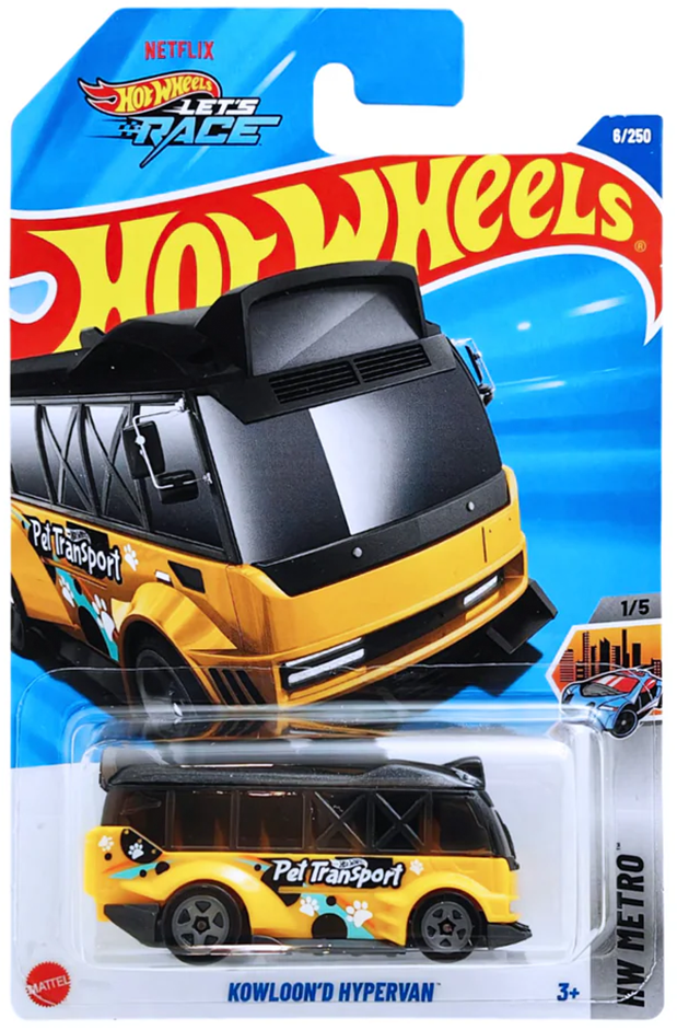 Hot Wheels Kowloon'D Hypervan | Die-Cast 1:64 Racing Car