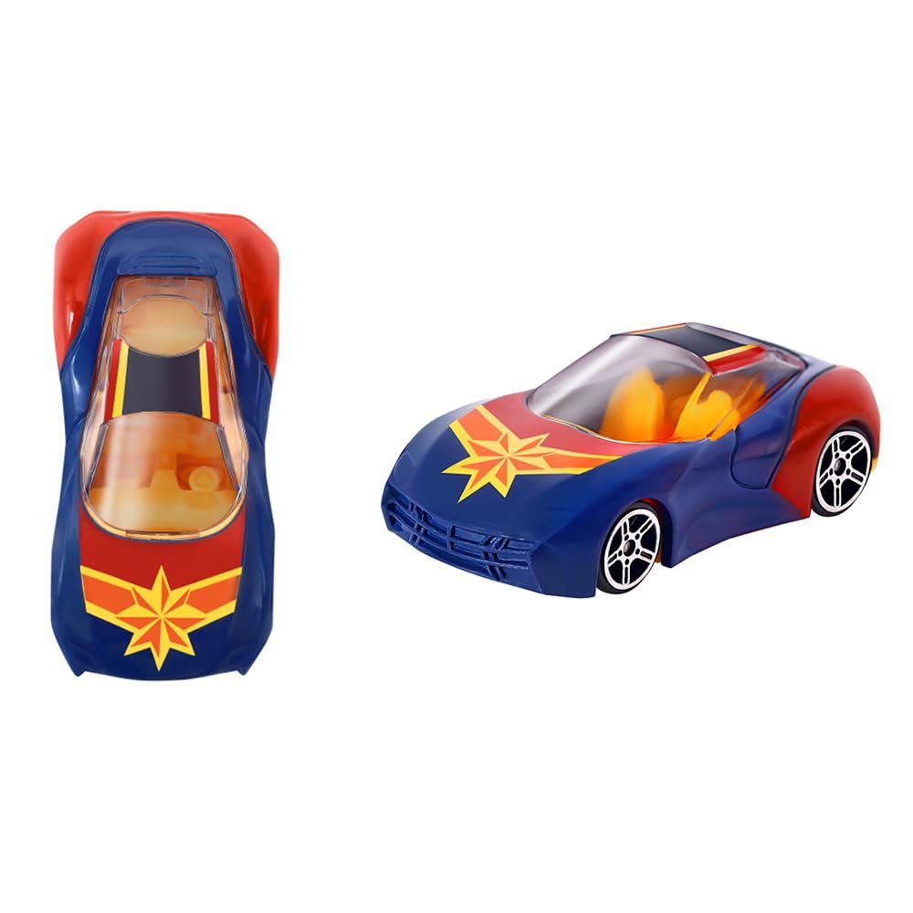 Hot Wheels Captain Marvel Car | Packaging View