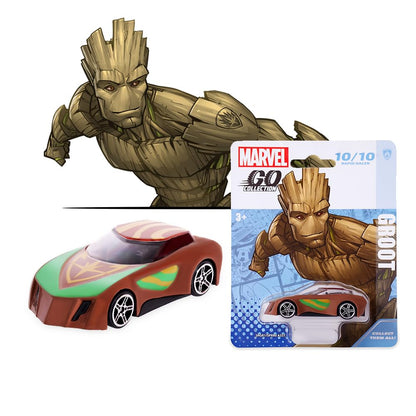 Hot Wheels Marvel Groot Racer | 1:64 Diecast Rapid Racer