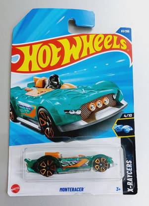 Hot Wheels Monteracer X-Raycers 1:64 Scale Die-Cast Toy Car K Case