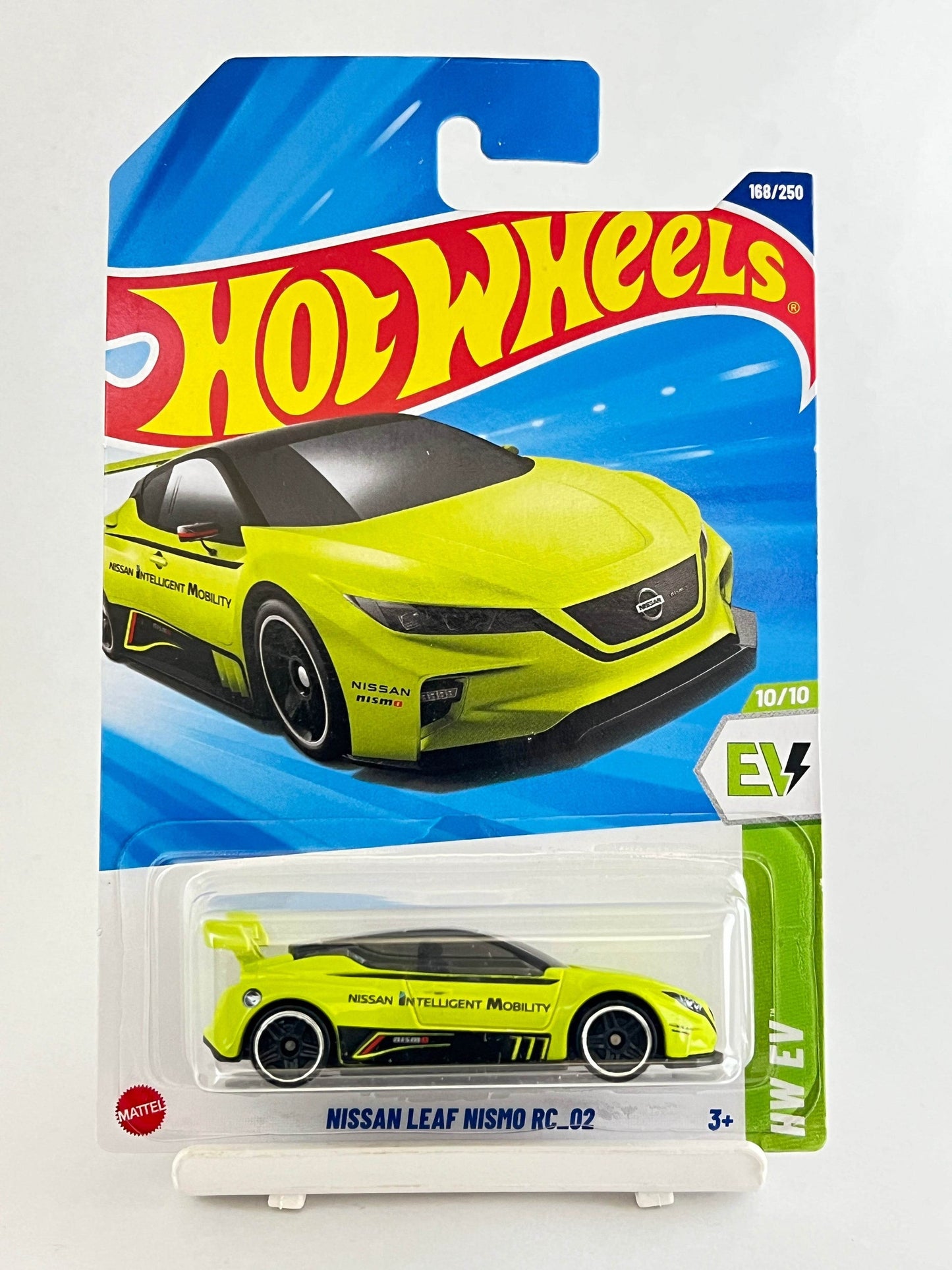 Hot Wheels Nissan Leaf Nismo RC_02 Yellow Die-Cast Toy Car