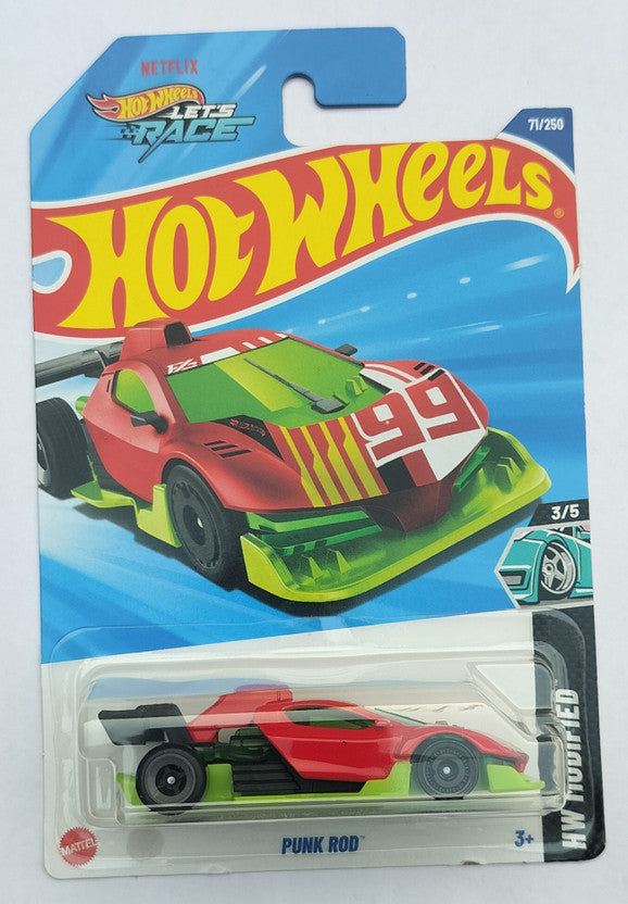 Hot Wheels Punk Rod | HW Modified Die-Cast Racing Car