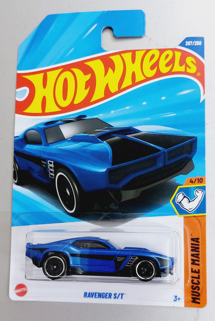 Hot Wheels Ravenger S/T – Blue | Muscle Mania Die-Cast