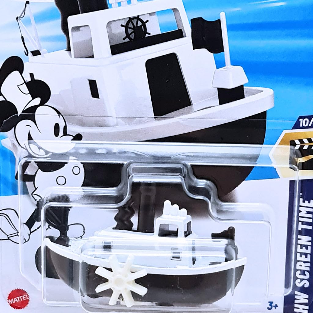 Hot Wheels Steamboat Mickey Mouse | Detail View