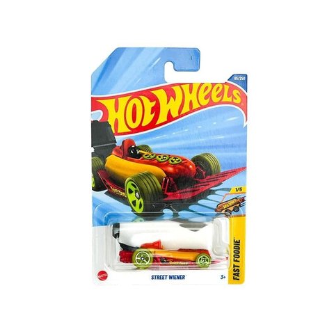 Hot Wheels Street Weiner | Fast Foodie Series Die-Cast