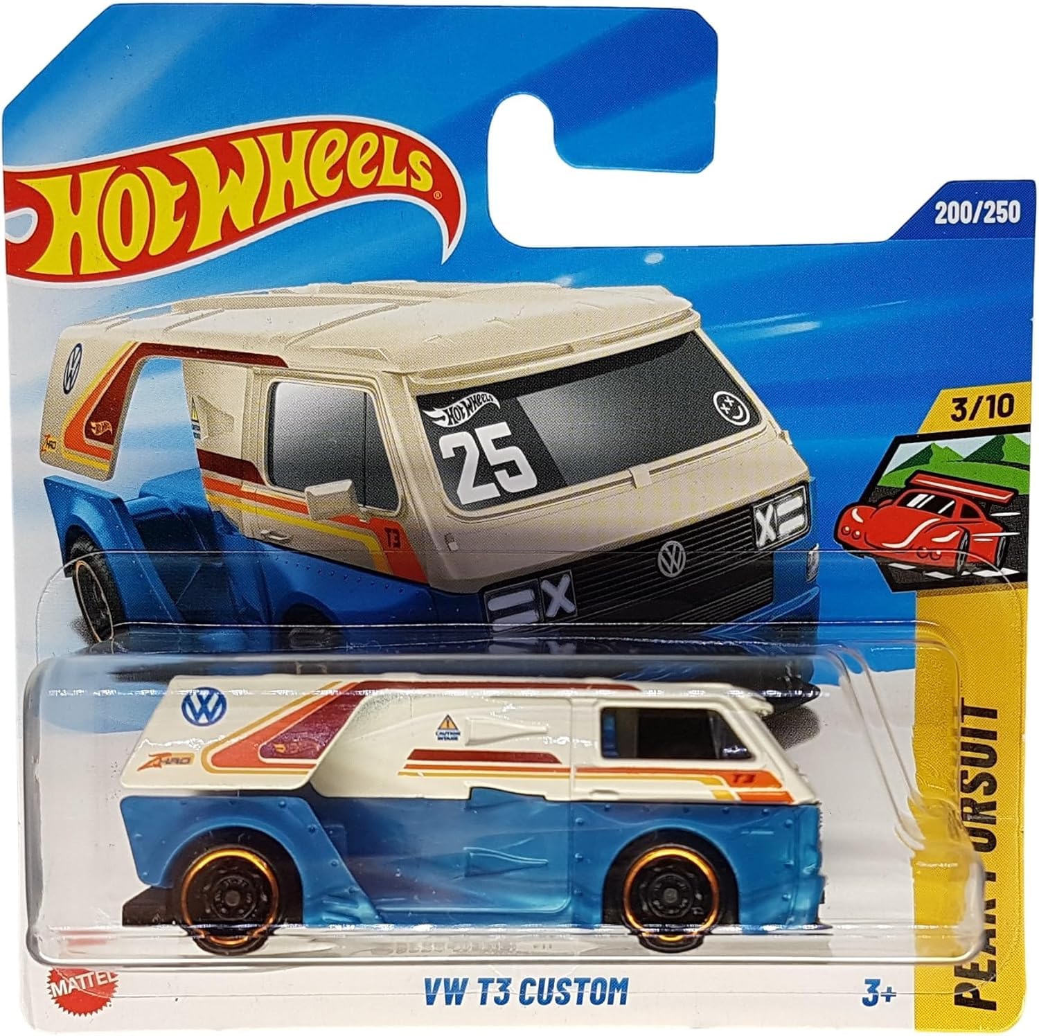 Hot Wheels VW T3 Custom Bus | Peak Pursuit Die-Cast Volkswagen